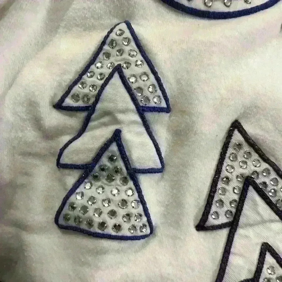 Vintage 1985 rhinestone appliqué sweatshirt by Pleone The Great Glitzby RARE - Picture 3 of 9